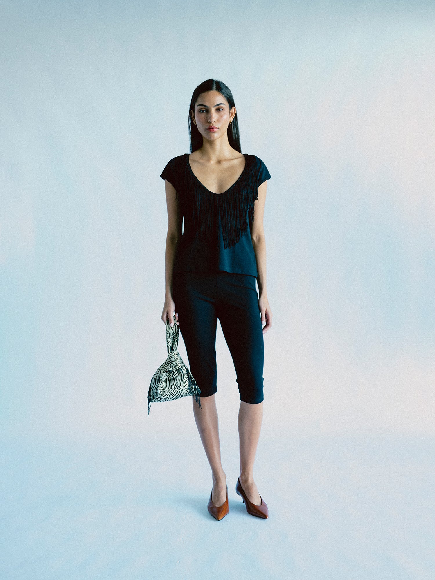 NAOMI TOP - black