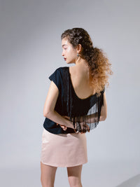 NAOMI TOP - black