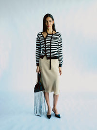 CHRISTY CARDIGAN - zebra