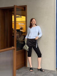 CHRISTY CARDI icy blue + NARA CAPRI