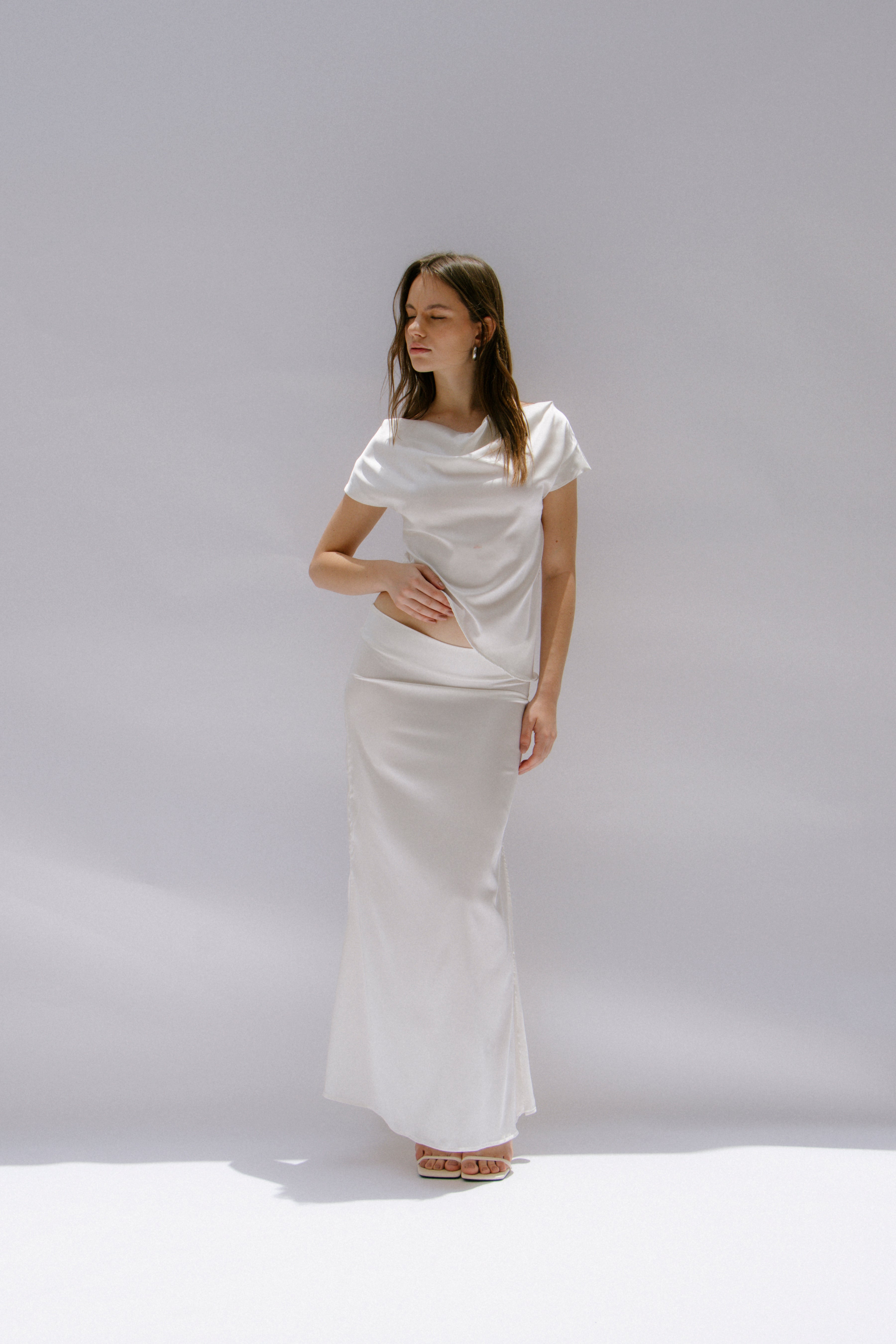 JULES SKIRT - ivory