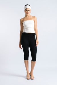NARA CAPRI PANTS - black