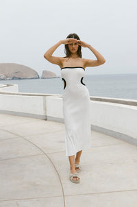 SUNSET DRESS - WHITE