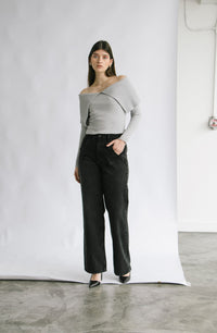 ADELINE SWEATER - GRAY